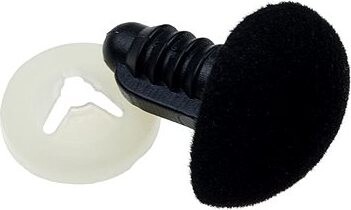 BELLATEX G - očička nebo čumáček - prům. 5 mm - černý - 10 ks