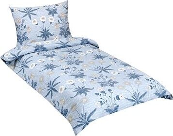 BELLATEX Obliečky bavlna 90/583 lúka modrá 140 × 200, 70 × 90