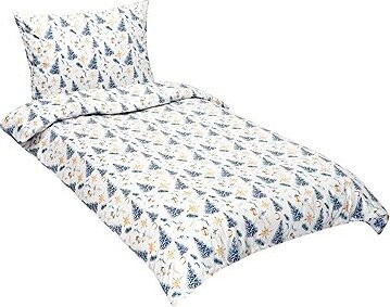 Bellatex Povlečení bavlna 90/CH32 vánoční stromek 140 × 200, 70 × 90 cm