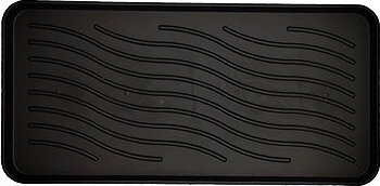 DuraHome Odkapávač na obuv 38 × 78 cm černý