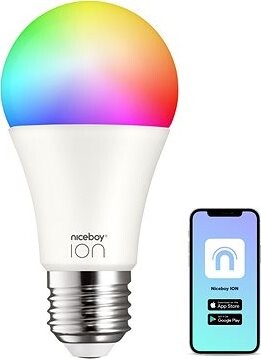 Niceboy SmartBulb RGB E27, 12 W