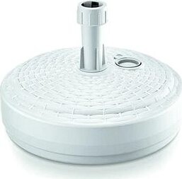 PROSPERPLAST Podstavec pod slnečník, okrúhly UMBRELLA, biely 39 cm