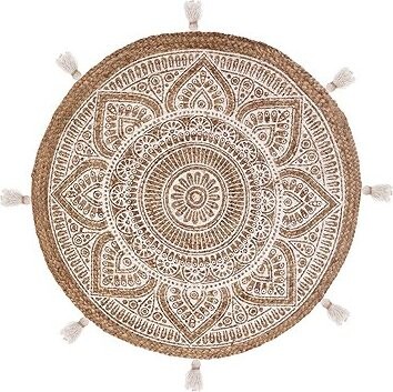 Atmosphera Kulatý koberec z juty ROSALIE, 78 cm