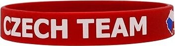 SPORTTEAM Náramok silikón ČR 3 4 ks