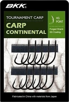 BKK Carp Continental Veľkosť 10 10 ks