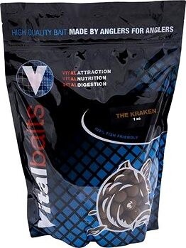 Vitalbaits Boilie The Kraken 20 mm 1 kg