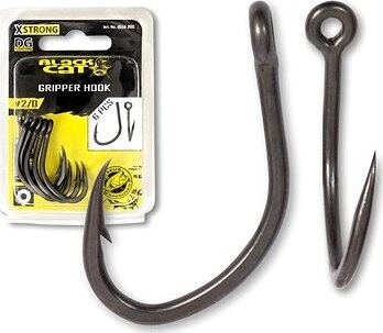 Black Cat Gripper Hook DG Veľkosť 2/0 6 ks