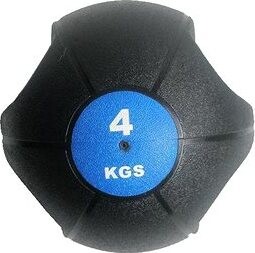 Lopta medicinbal dual grip 4 kg AKCE