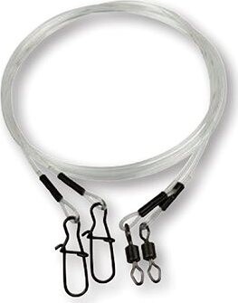 Effzett Mono Spin Leader Veľkosť 4 1,00 mm 27 kg 55 cm 2 ks