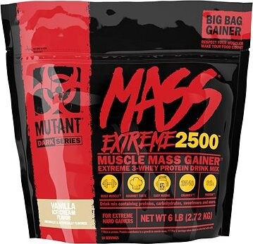 MUTANT Mass Extreme 2 270 g, vanilková zmrzlina