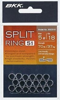 BKK Split Ring-51 Veľkosť 4 27,2 kg 18 ks