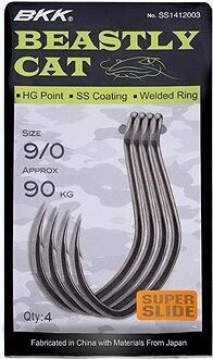 BKK Beastly Cat Veľkosť 9/0 4 ks