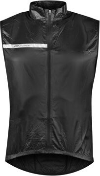 Force Windpro, plný chrbát, čierna 3XL