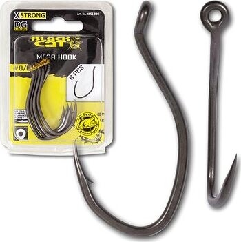 Black Cat Mega Hook DG Veľkosť 6/0 6 ks
