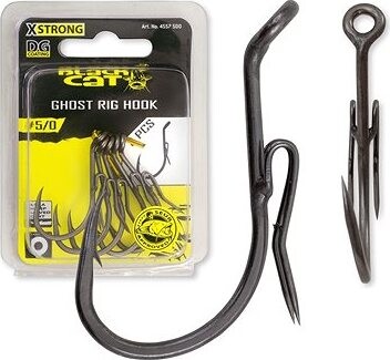 Black Cat Ghost Rig Hook DG Veľkosť7/0 5 ks