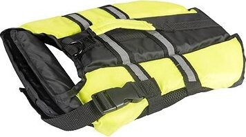 DUVO+ Záchranná plávacia vesta čierno-žltá XL 70 cm