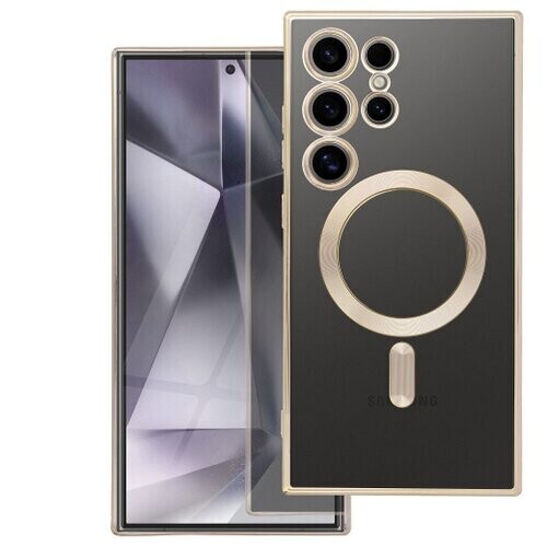 ELECTRO MAG COVER case compatible with MagSafe for SAMSUNG A37 gold