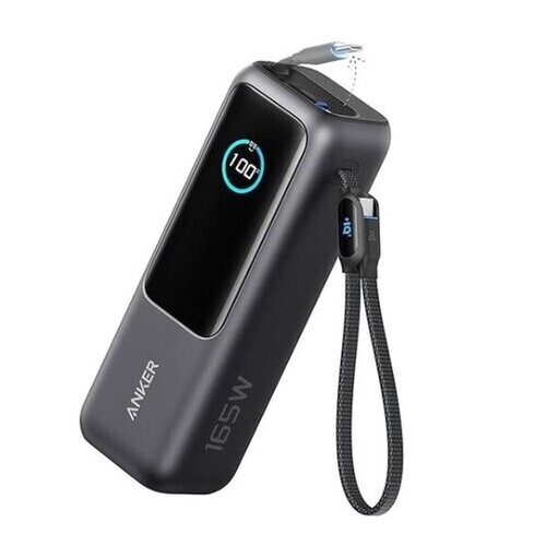 Powerbanka Anker 25000mAh 165W s káblom USB-C - Šedá