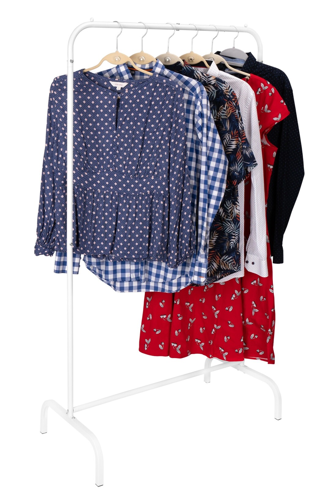 Stojan na oblečení BADIS bílý