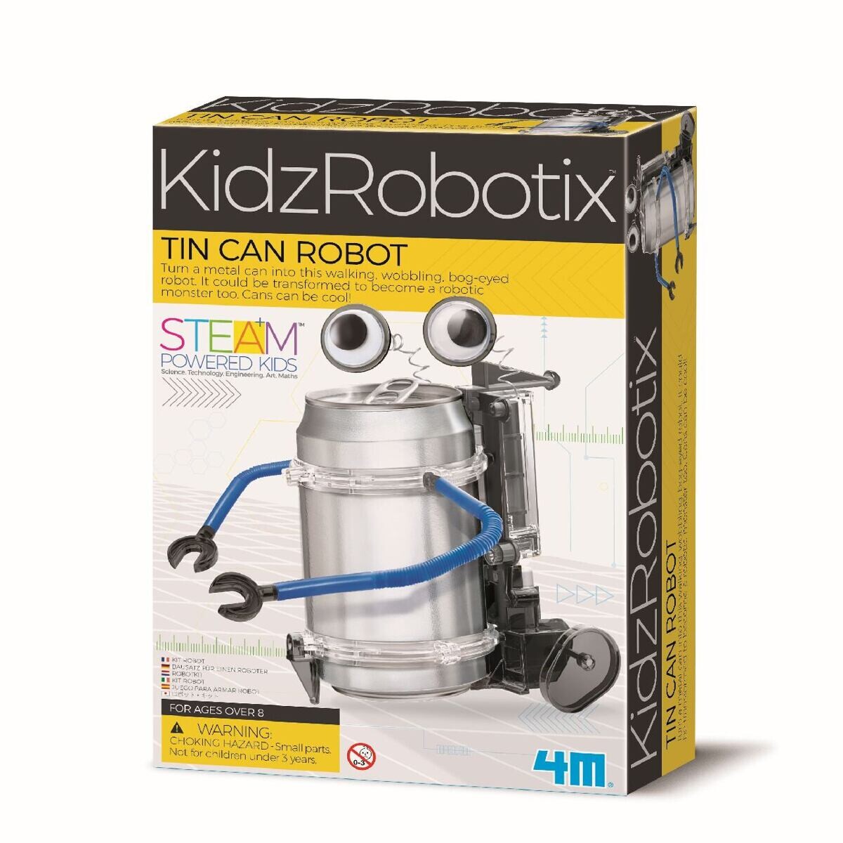 4M KidzRobotix Robot z plechovky