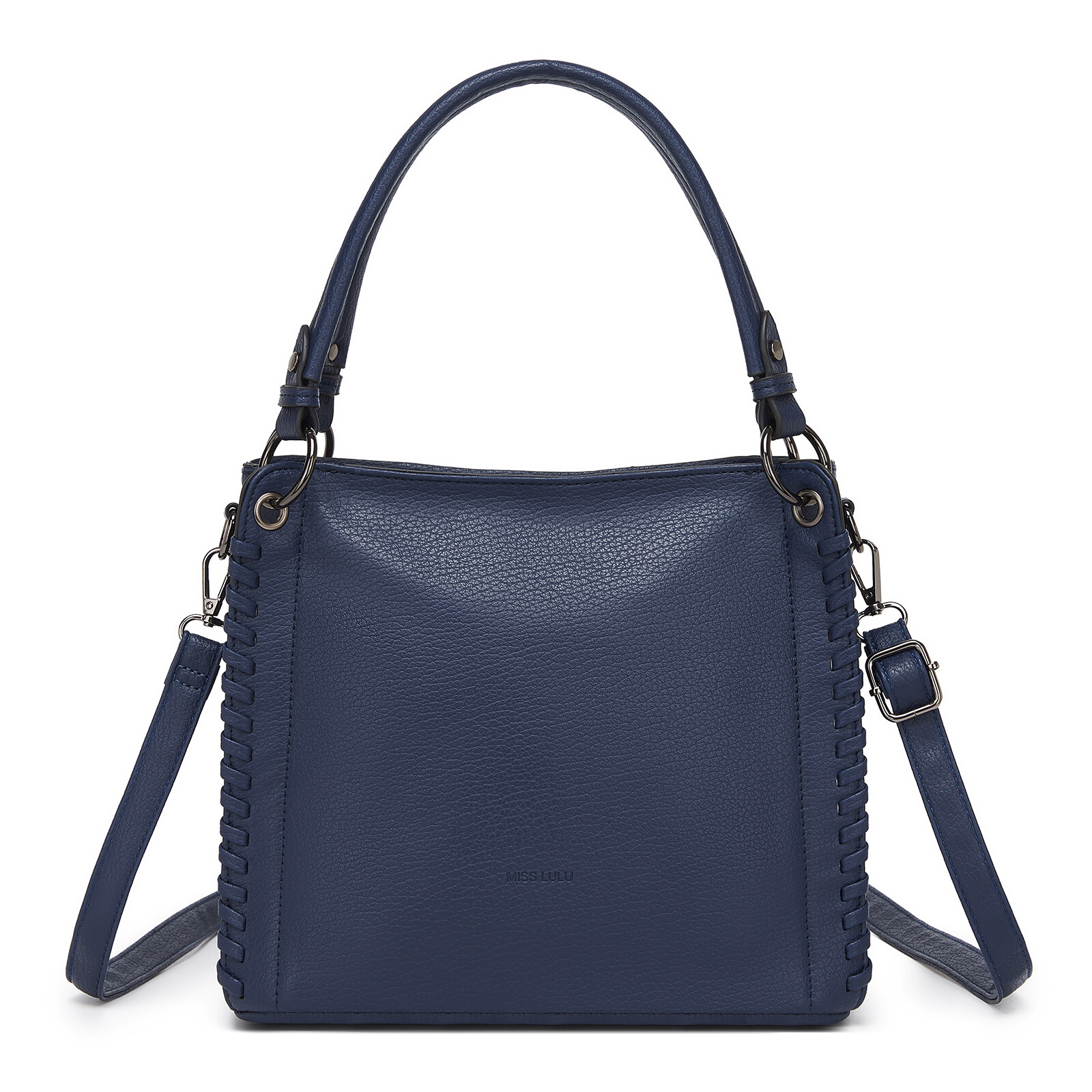 Dámska kabelka s crossbody popruhom Miss Lulu - navy