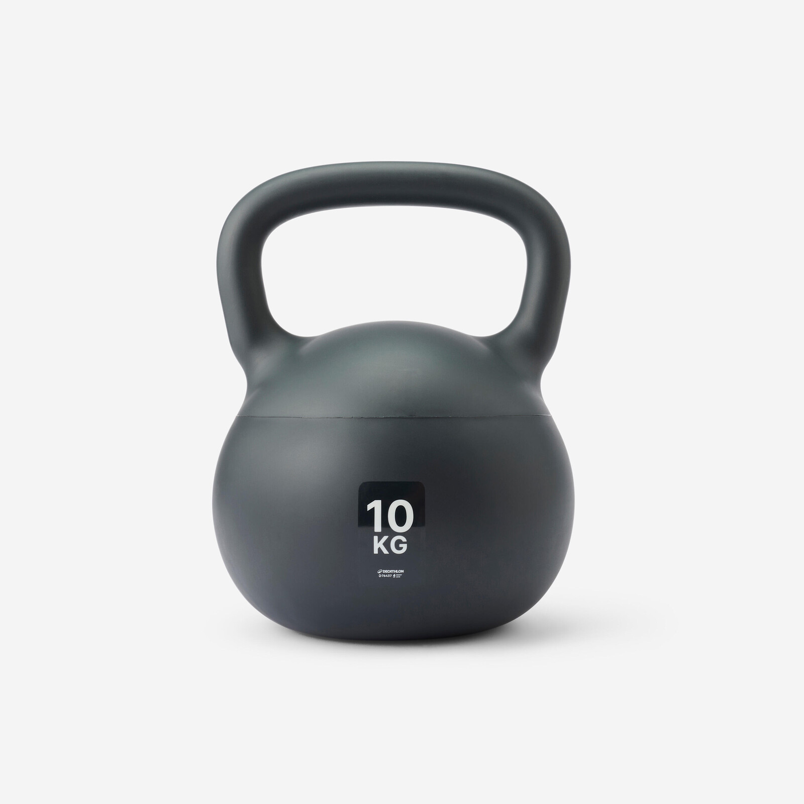 Domáci kettlebell 10 kg tmavosivý