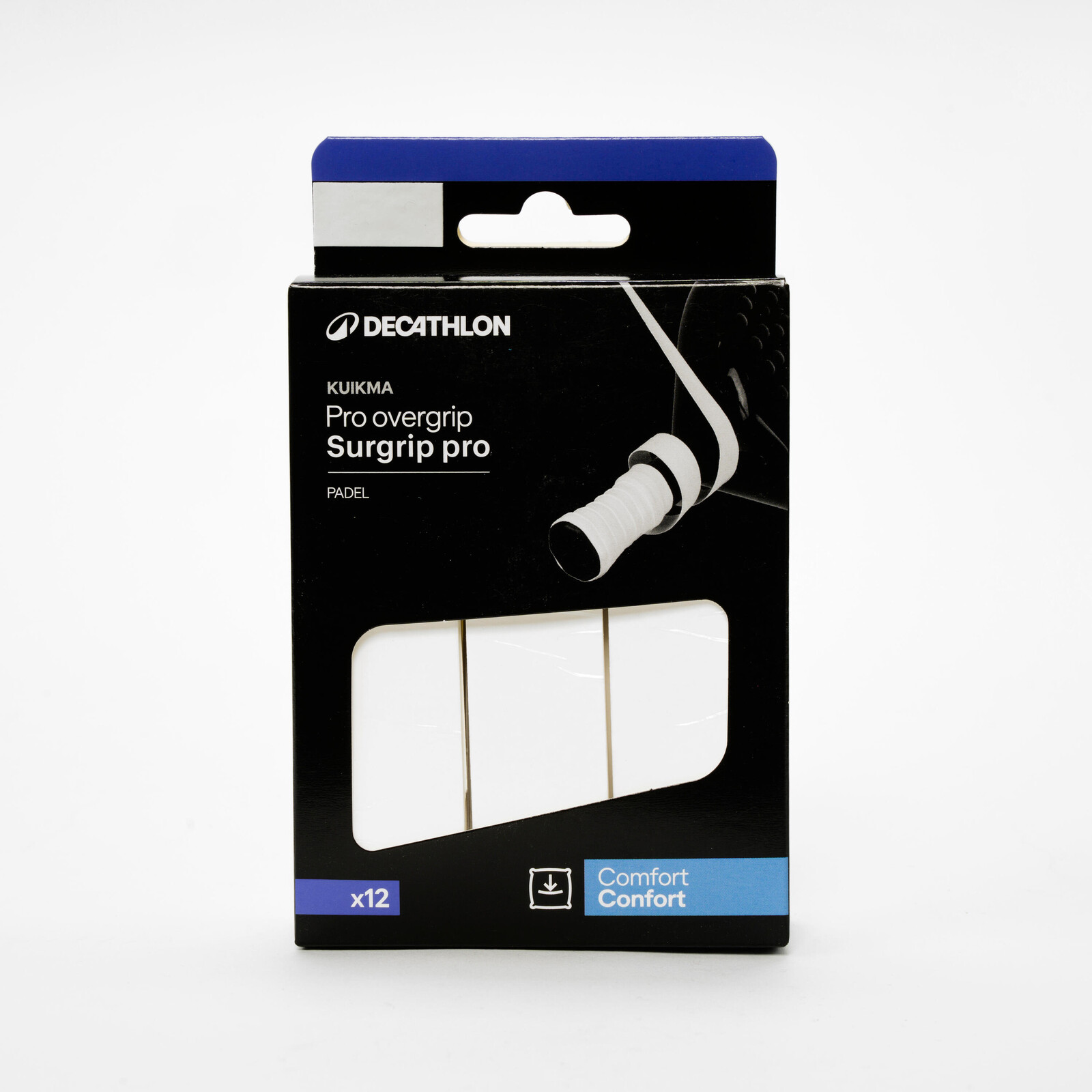 Súprava 12 vrchných omotávok na padelovú raketu Kuikma Pro