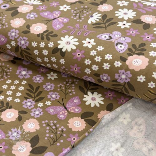 Teplákovina Flowers Azriel camel