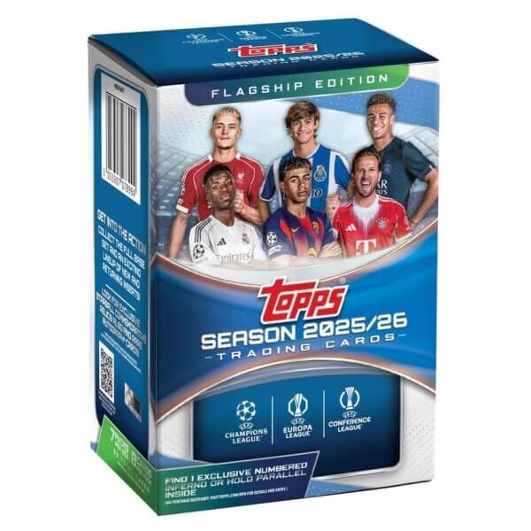 Topps 2025-26 Topps UEFA Club Competitions Blaster Box
