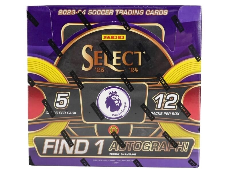 Panini 2023-2024 Select Premier League International Hobby box - futbalové karty