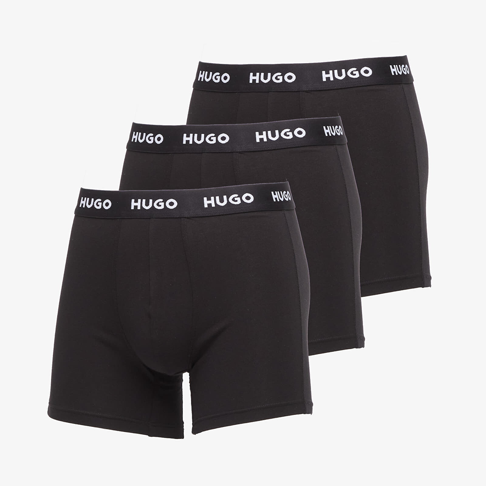 Boxerky Hugo Boss Boxerbr 3-Pack Black L