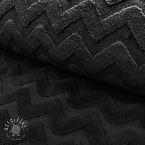 Fleece Abstract black