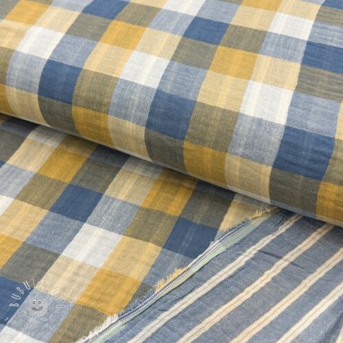 Dvojitá gázovina/mušelín DOUBLE SIDED Summer Check