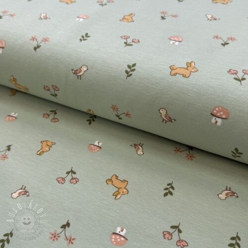 Úplet Bunnies sage ORGANIC