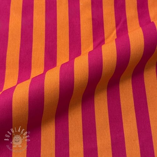 Dekoračná látka Joyful Small Stripe digital print