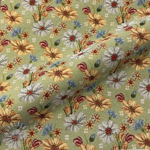 Dekoračná látka GOBELIN premium Floral Easter Flower