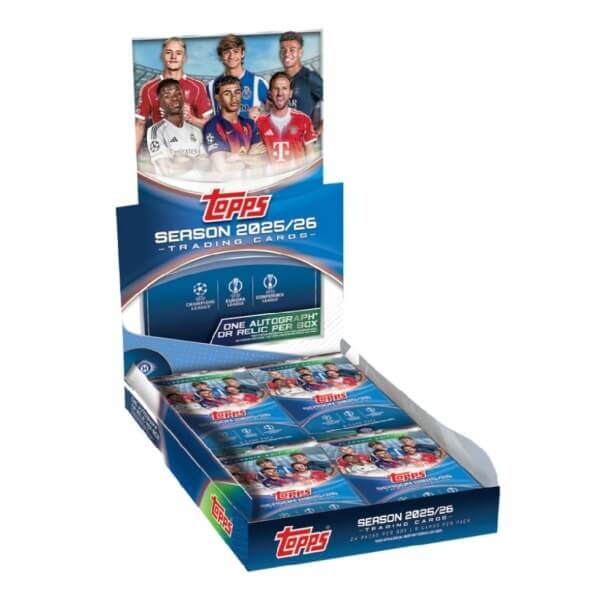 Topps 2025-26 Topps UEFA Club Competitions Hobby Box