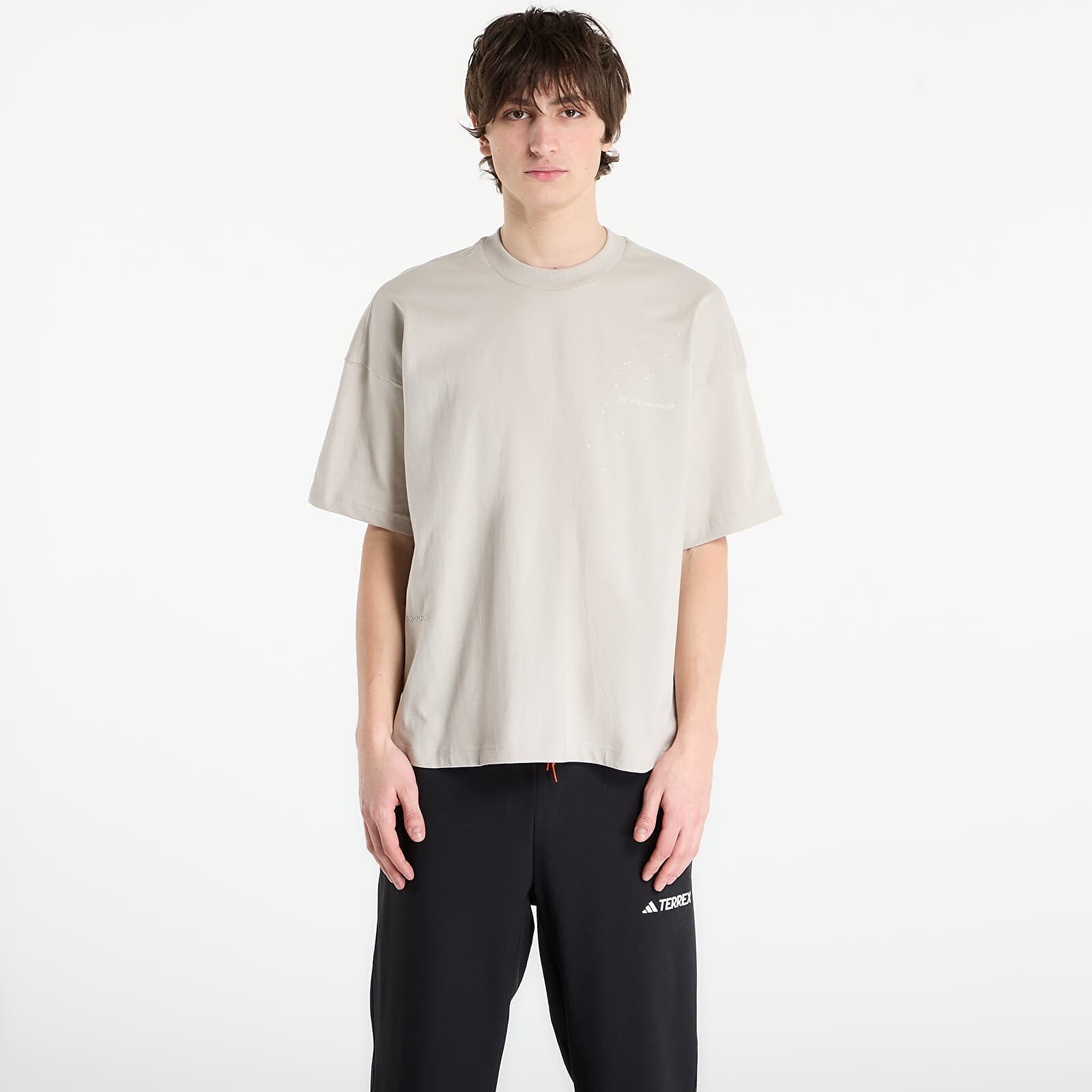 Tričko adidas Adi365 x Hermanos Koumori Running T-Shirt UNISEX Putty Grey M