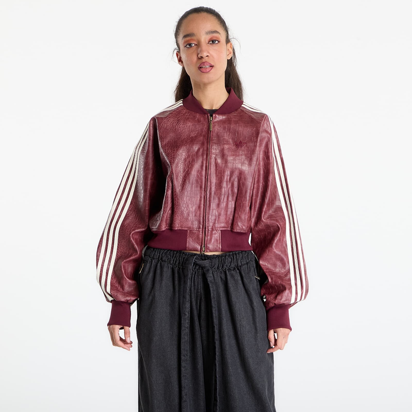 Bunda adidas Sst Plthr Jkt Maroon S