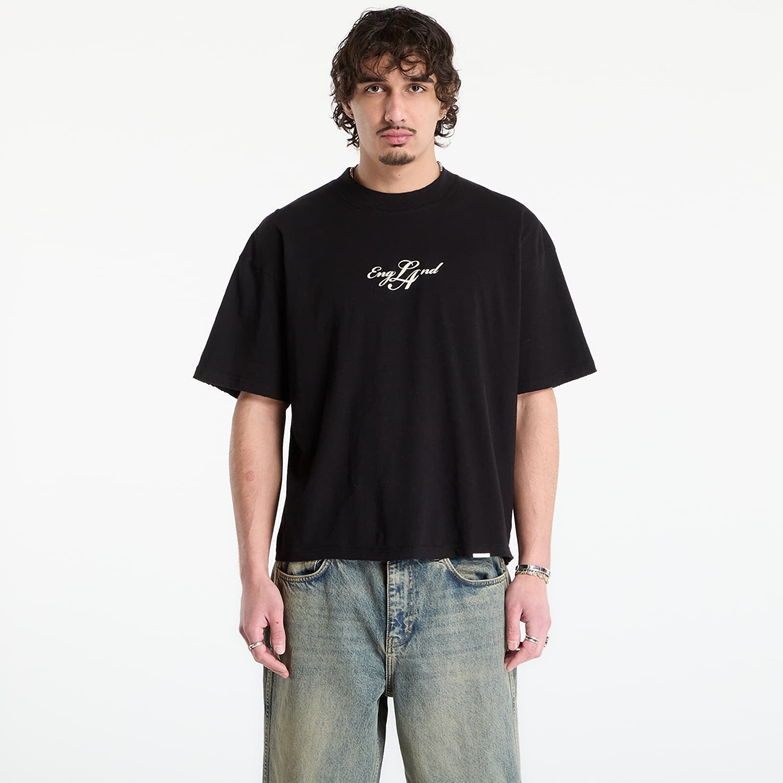 Tričko REPRESENT England T-Shirt UNISEX Jet Black XXL