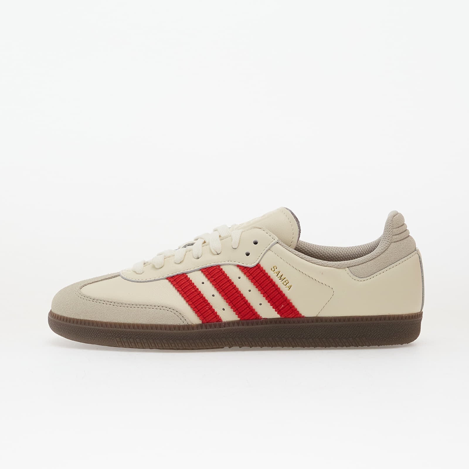Tenisky adidas Samba Og Off White/ Better Scarlet/ Gum5 EUR 38 2/3