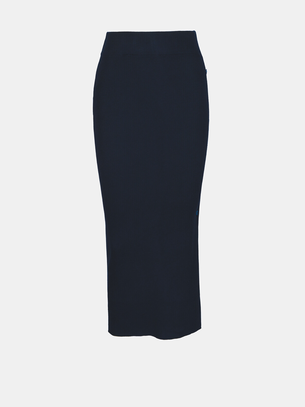 Tmavomodrá pletená sukňa ORSAY