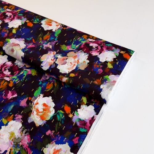 Viskóza LUREX Flower Tanja digital print