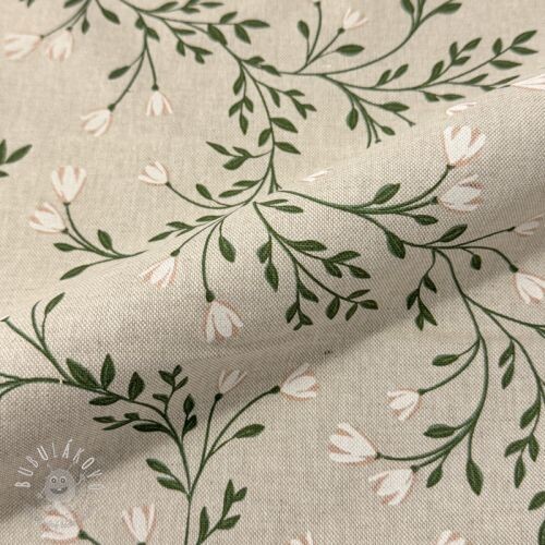 Dekoračná látka Linenlook premium Flower Bell Garland