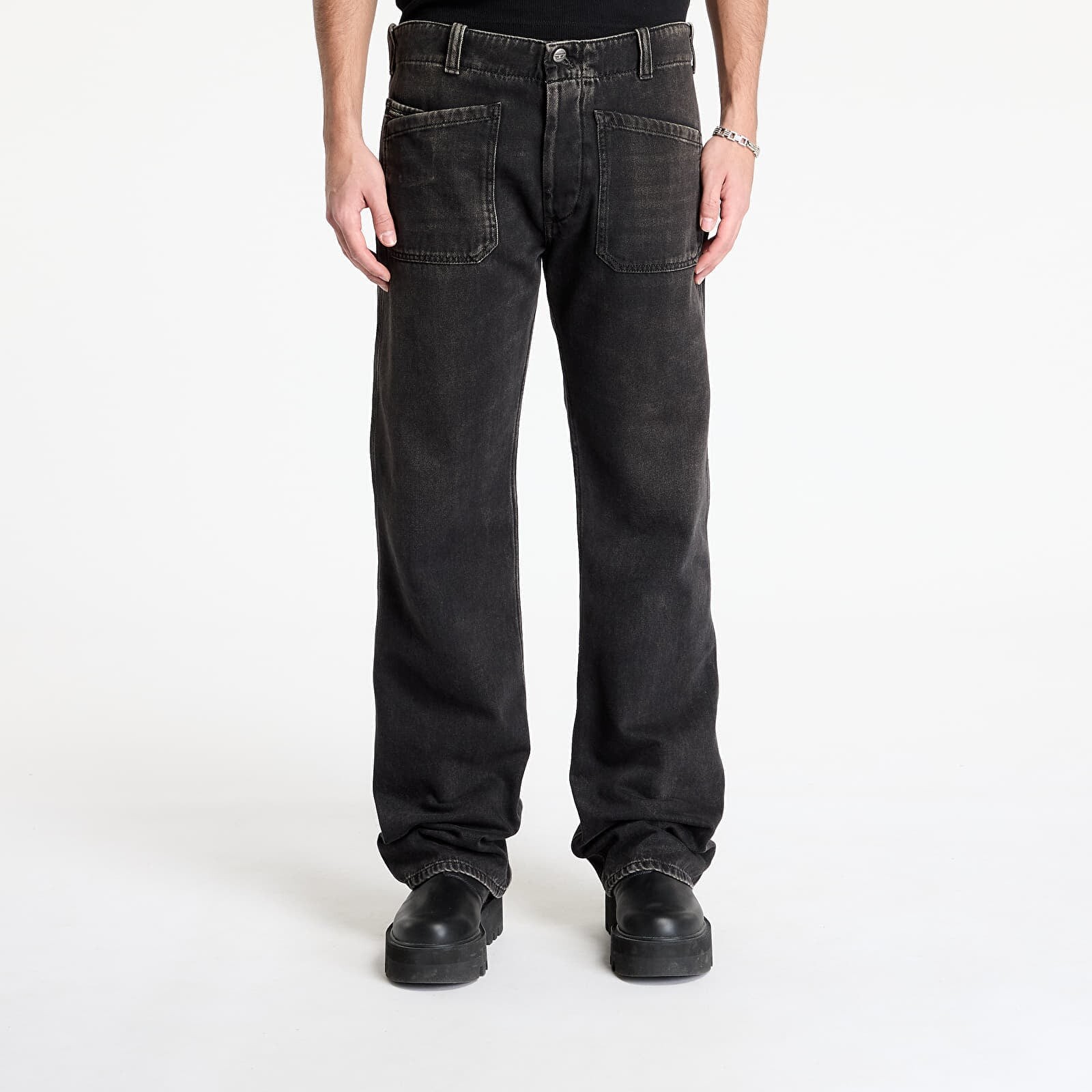 Džínsy Diesel D-Moorix Black/ Blue W32/L34