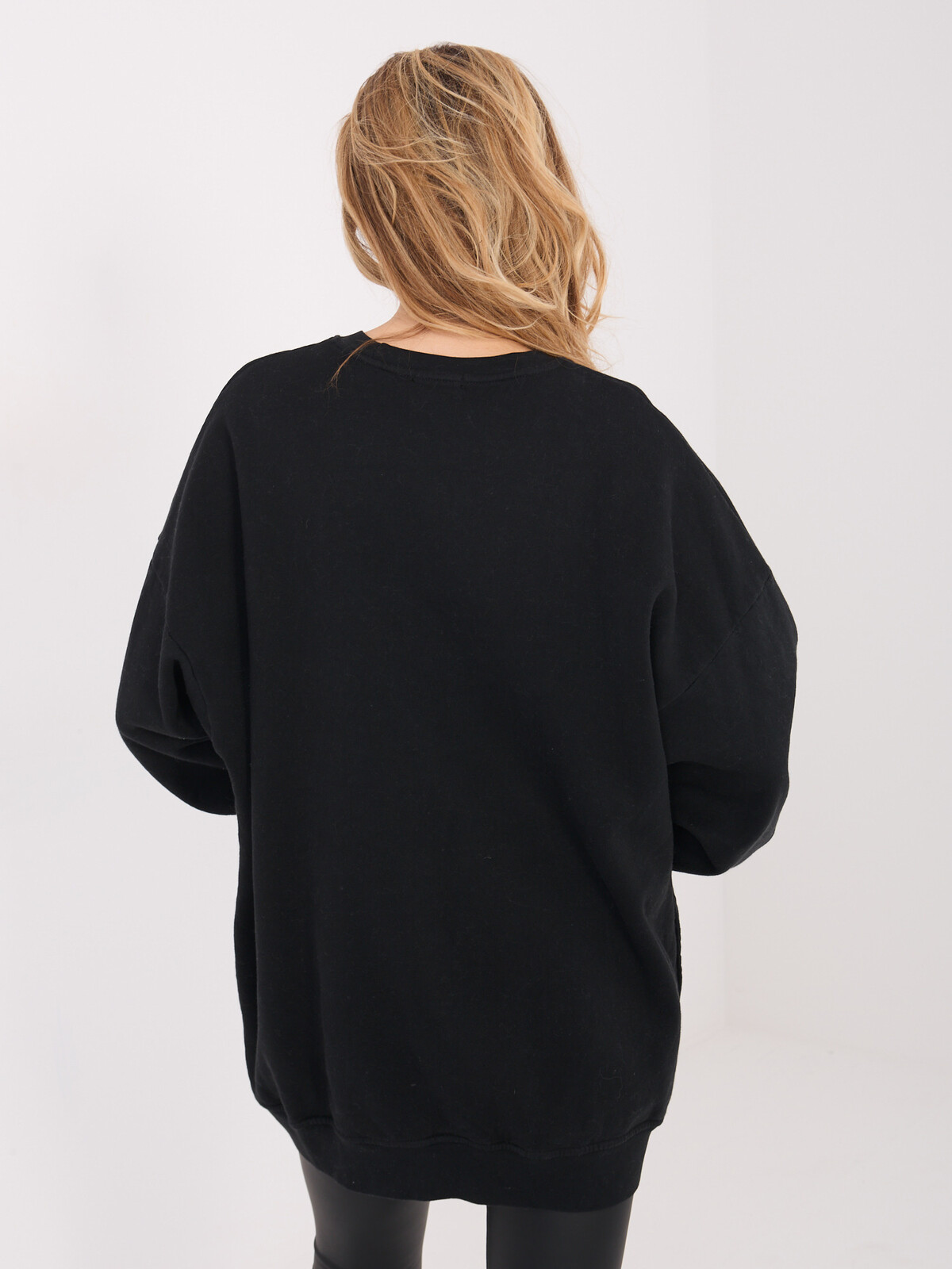 Čierna mikina s nápisom California