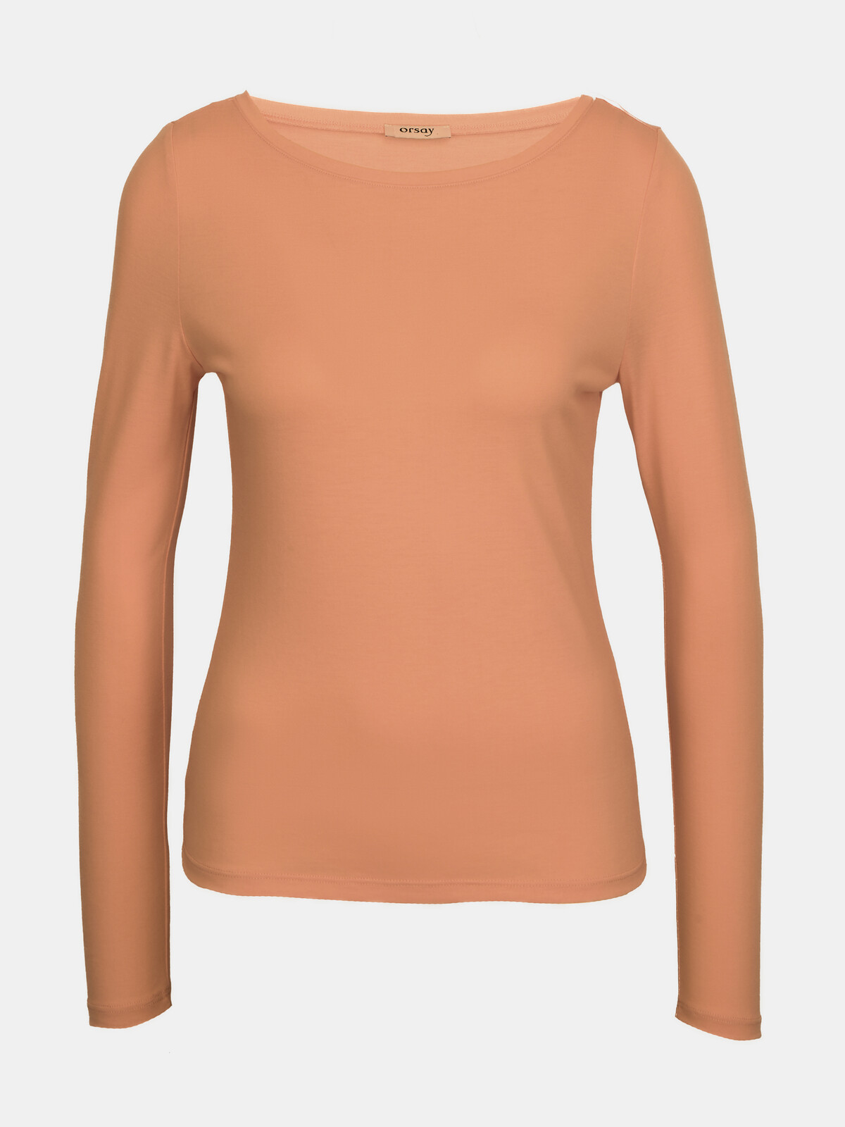 Svetlohnedé dámske tričko s dlhým rukávom ORSAY