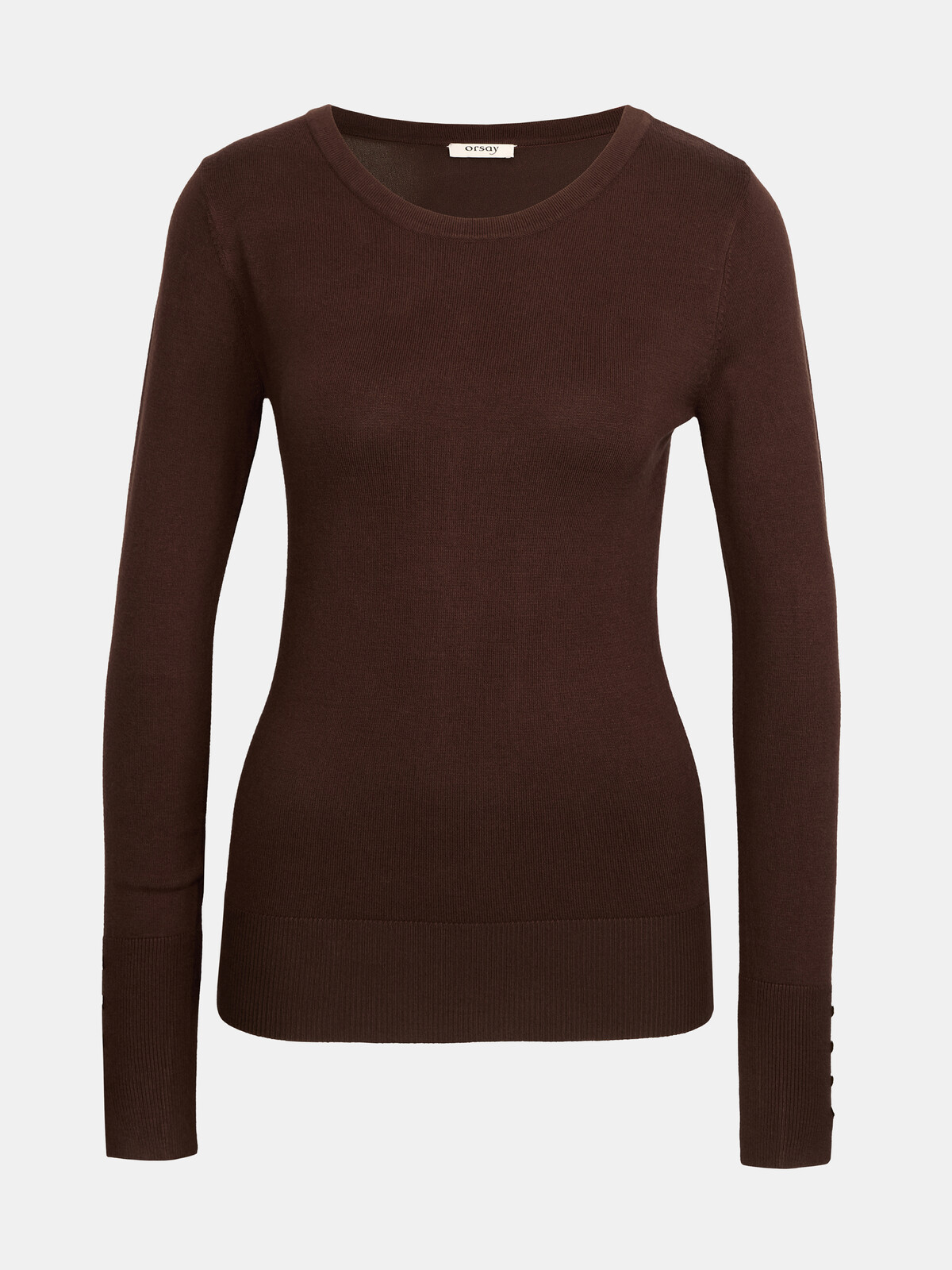 Tmavohnedý dámsky sveter ORSAY