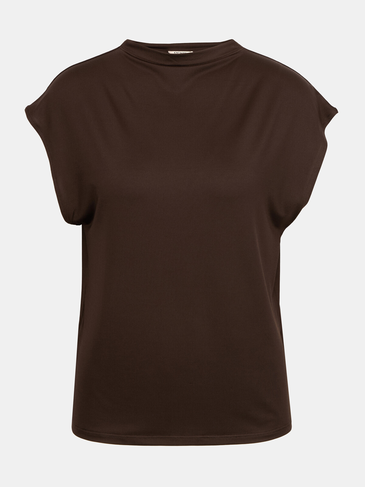 Tmavohnedé dámske tričko ORSAY