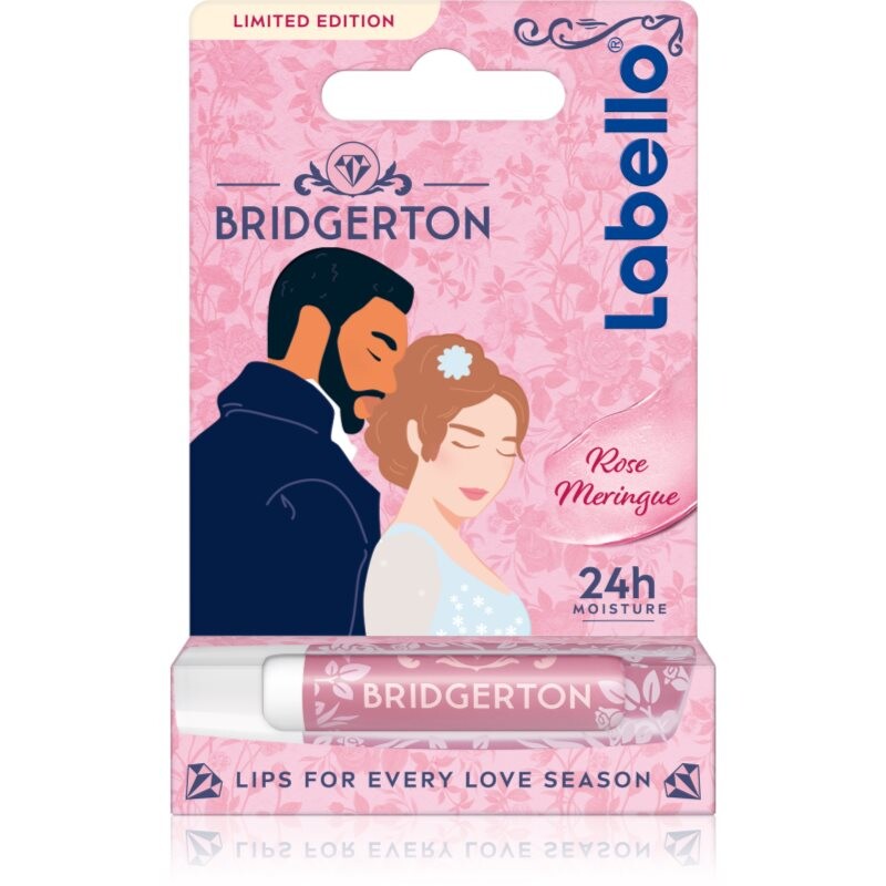 Labello Bridgerton Rose Meringue tónovací hydratačný balzam na pery 4.8 g